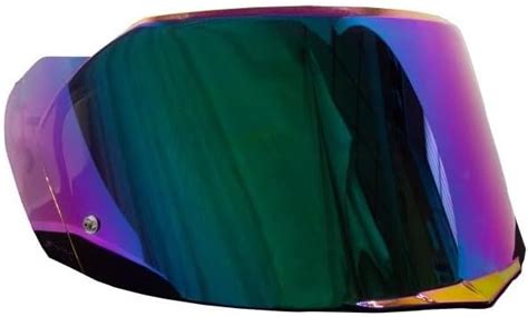 SMK Helmets - Stellar Helmet Visor - Color - Rainbow : Amazon.in: Car ...