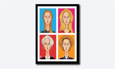 Meryl Streep Poster – Graphicurry Store