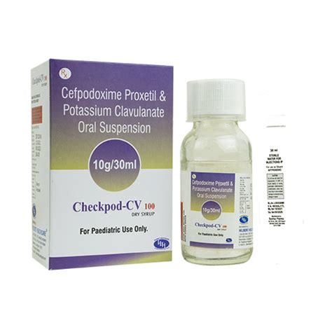 CHECKPOD-CV 100 Dry Syrup Hilbert Healthcare
