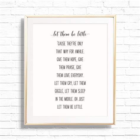 Printable Let Them Poem