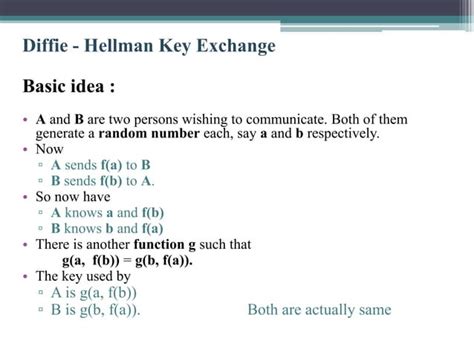 Explain an Diffie-Hellman Key Exchange Algorithm 的图像结果