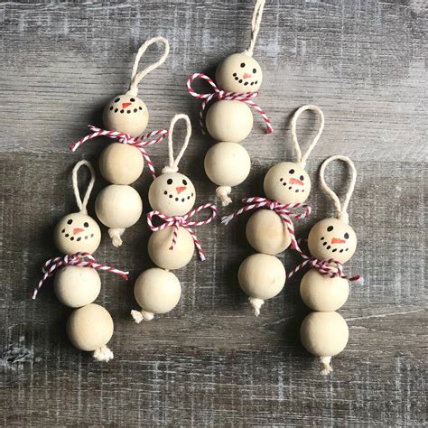 homemade christmas ornaments with beads