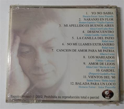 Martin De Leon EntreTangos Y Canciones Tango Album CD 2002 – TulipStuff