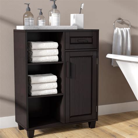 Red Barrel Studio® Tellisford Freestanding Floor Accent Storage Cabinet ...