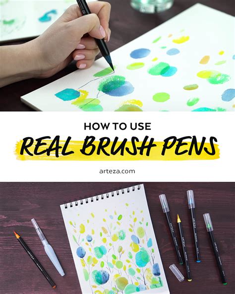Here are 13 watercolor brush pen techniques that you should definitely ...