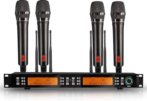 G-MARK Wireless Microphone System GT400 UHF 4 | Ubuy India