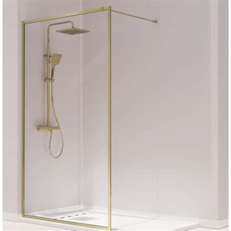 Mampara Fija Ducha Oro - Mamparas De Ducha BATH POINT
