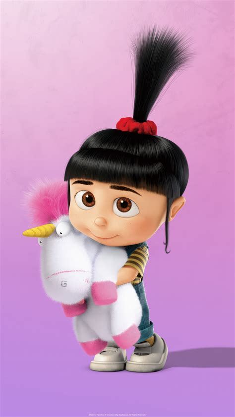 Agnes Wallpaper 4K, Unicorn, Despicable Me, 5K, 8K