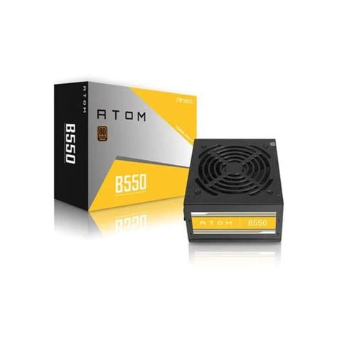 Buy Antec Atom B550 - 80 Plus Bronze - Power Supply - mdcomputers.in
