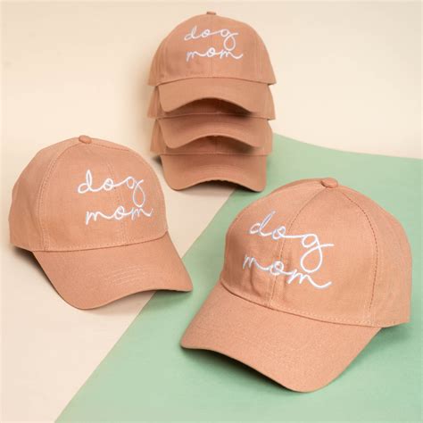 Dog Mom Cap - Stylish Canvas Cap for Pet Lovers | The Zappy Box