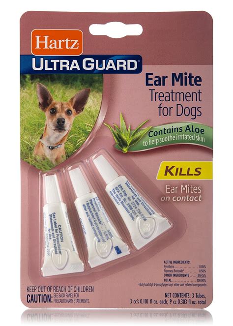 Hartz UltraGuard Ear Mite Treatment for Dogs : Amazon.in: Pet Supplies