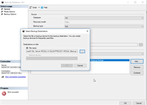 Image result for Backup Failed SQL Server