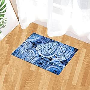 Buy STATUS 15"x23" 3D Digital Print Nylon Anti Slip Door Mat (Pack of 1 ...