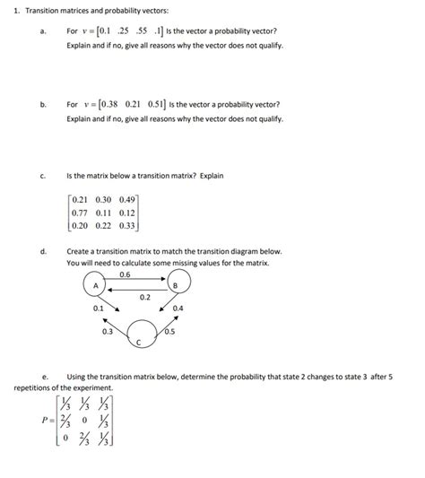 Image result for Probability Vector
