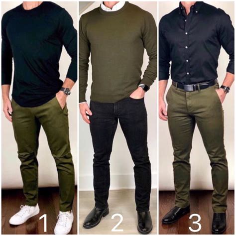 Chris Mehan on Instagram: “Olive green and black is one of my favorite ...