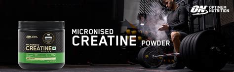 Optimum Nutrition (ON) Micronized Creatine Powder - 250 Gram & Gold ...