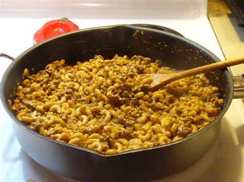 Hamburger Helper Style Chili-Cheese Macroni – Rosemarie's Kitchen