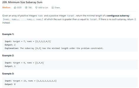 Minimum Size Subarray Sum 的图像结果