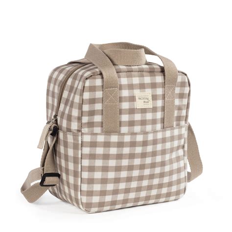 INSULATED FEEDING BOTTLE BAG CAETANA SAND - Walking Mum