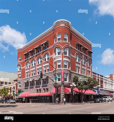 Keating Hotel, San Diego Stock Photo - Alamy