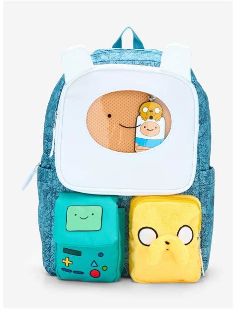 Adventure Time Finn & Jake Figural Multi-Pocket Backpack — BoxLunch ...