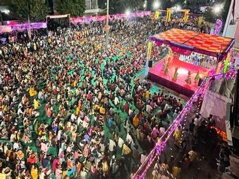 The popularity of ancient Garba is still intact, people flocked to see ...