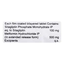 Sitaglyn M 100/500 Tablet | Uses, Side Effects, Price | Apollo Pharmacy