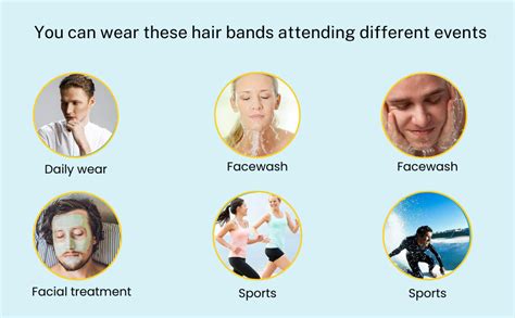 Buy Seeotwo 6 Pieces Metal Hairband Sports Yoga Spring Wave Multi Style ...