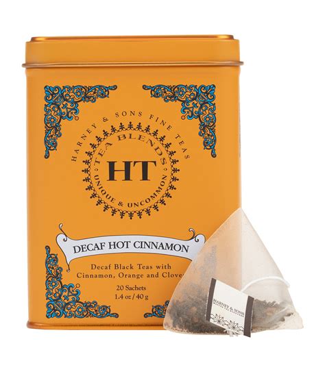 Decaf Hot Cinnamon Spice HT Tin 20 Sachets | Harney & Sons - Sachets ...
