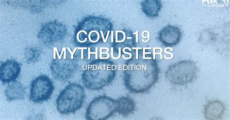 WHO 'mythbusters' against COVID-19 misinformation | UPDATED EDITION ...