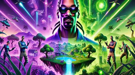 GREEN VS PURPLE/ Snoop Dogg version🦮 2267-0308-1527 by sesum - Fortnite ...
