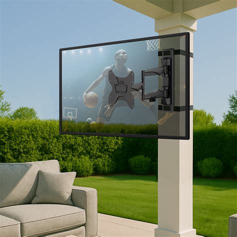 ZeboZap DIY Full Motion Outdoor Gazebo TV Mount | Post/Patio TV Mount ...
