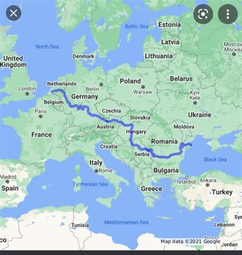 Garonne River Europe Map