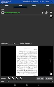 MobileSheets Pro Tutorial 的图像结果