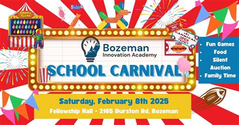 BIA School Carnival Fundraiser, 2165 Durston Rd, Bozeman, MT 59718-2740 ...
