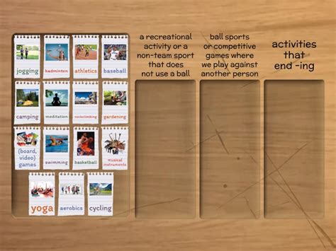 Sports. Sort Worksheet 的图像结果