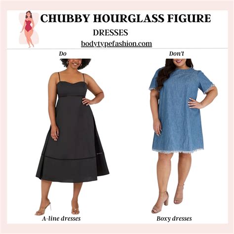 Best Dress Styles for Chubby Hourglass Figure - Fashion for Your Body Type