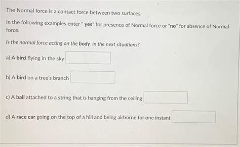 Normal Force 的图像结果