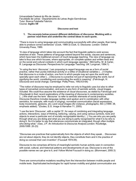 Image result for Text and Discourse