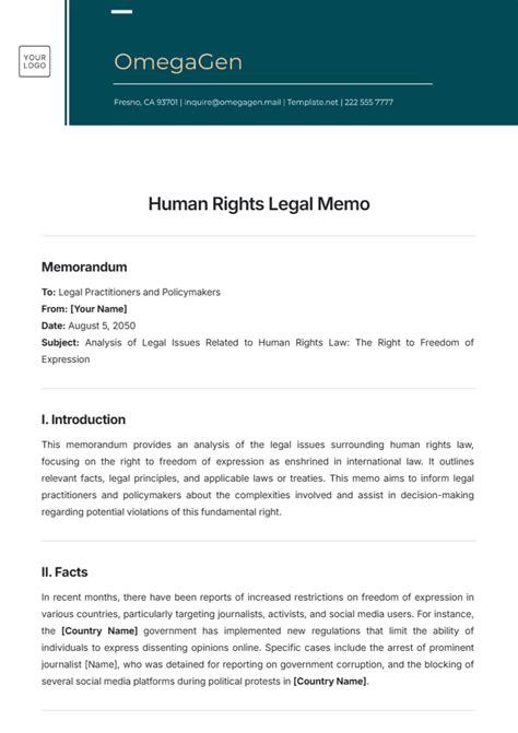 Free Legal Memo Templates to Edit Online and Print