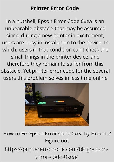 How to Fix Epson Error 0X9e 的图像结果