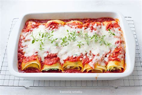 Roladki lasagne z cukini?, szpinakiem i ricott?   Kwestia  