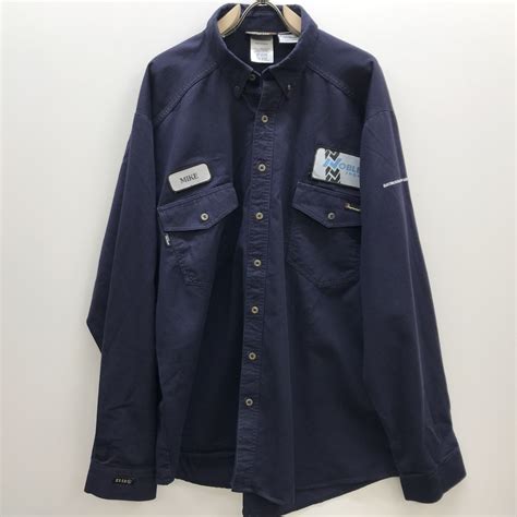 WORKRITE FR 90年代 MEXICO製 WESTEX 企業パッチワッペン刺繍入り 超・ビッグサイズ ヘビーコットンツイル ワーク ...