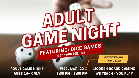 Adult Game Night | Ripon Public Library