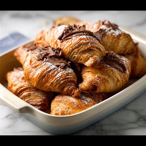 How to Make Chocolate Croissant French Toast - Meals by Mary