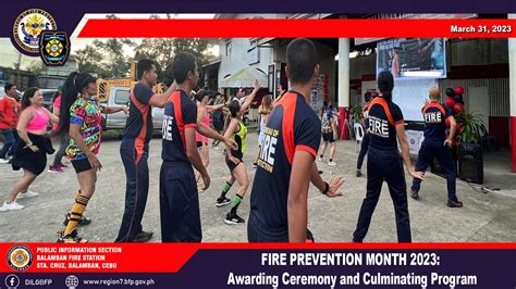 FIRE PREVENTION MONTH 2023: AWARDING CEREMONY AND CULMINATING PROGRAM