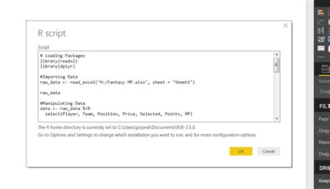Image result for R Script Power BI Examples
