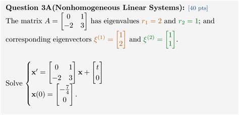 Image result for Non-Homogeneous Linear-systems