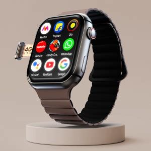 Fire-Boltt Dream WristPhone - 4G SIM/LTE/WiFi, Android OS, Play store ...