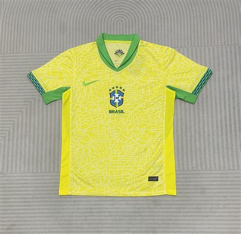 2025 Brazil home national team Soccer Jersey